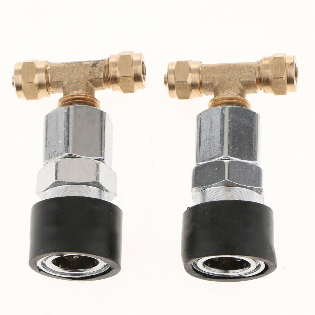 Push to Connect Union/Joint Tee/3-way Pneumatic Fitting for 1/2" OD Hoses