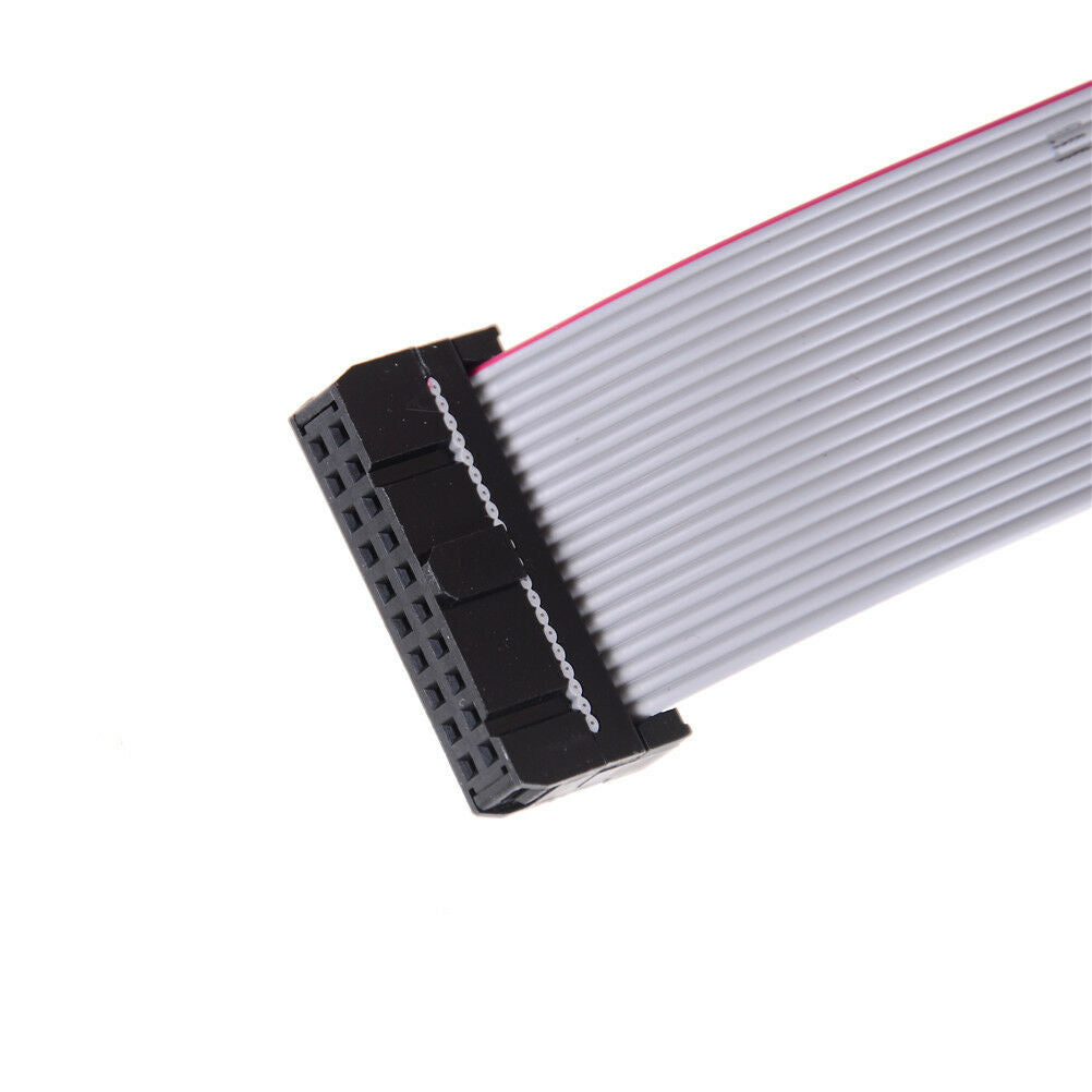 5Pcs 20-Pin IDC Flat Ribbon DATA Cable 20CM 2.54MM Pitch AVR ISP JTAG WiY1