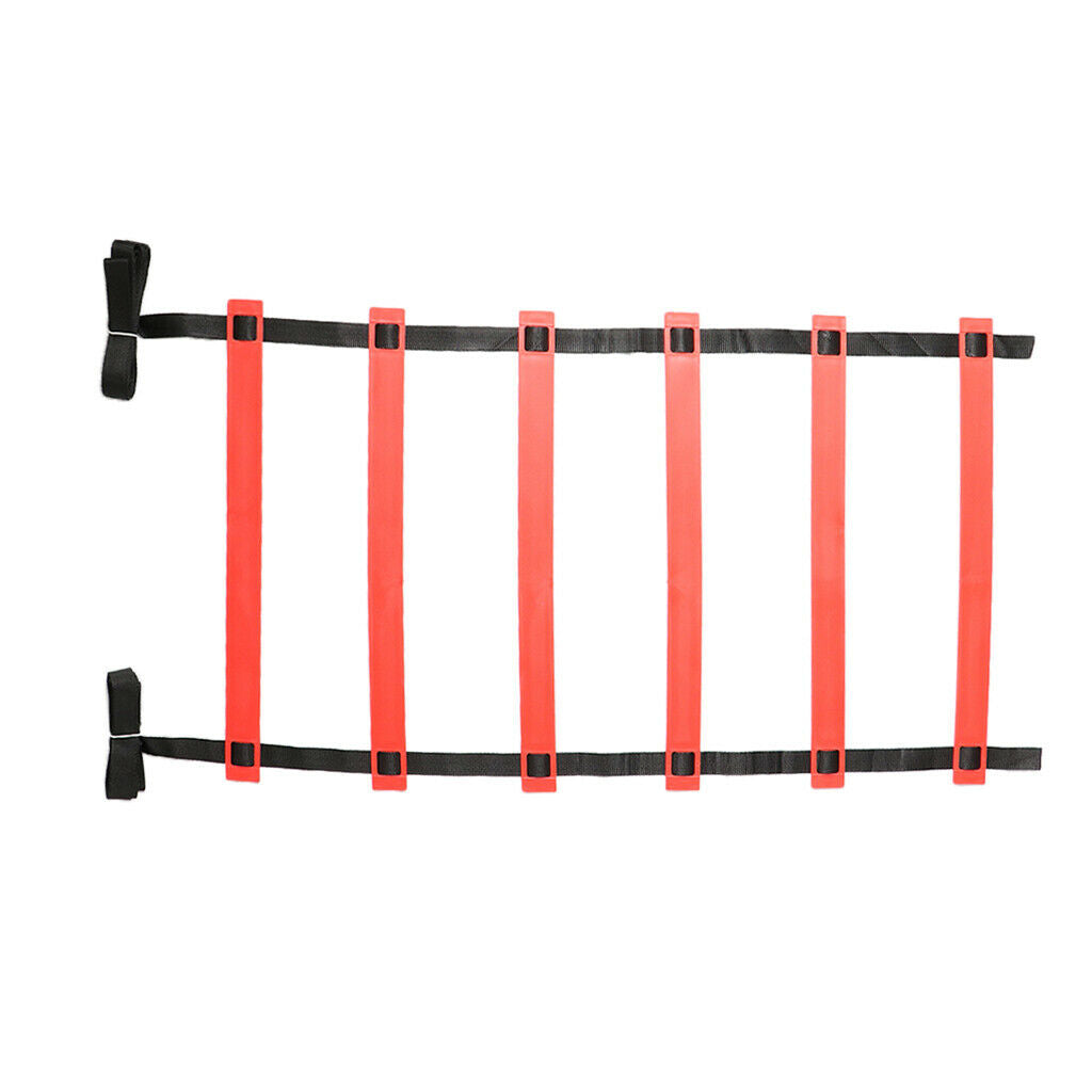 Agility Ladder for Soccer Football Speed Feet Training 6-Rung 300cm  Red