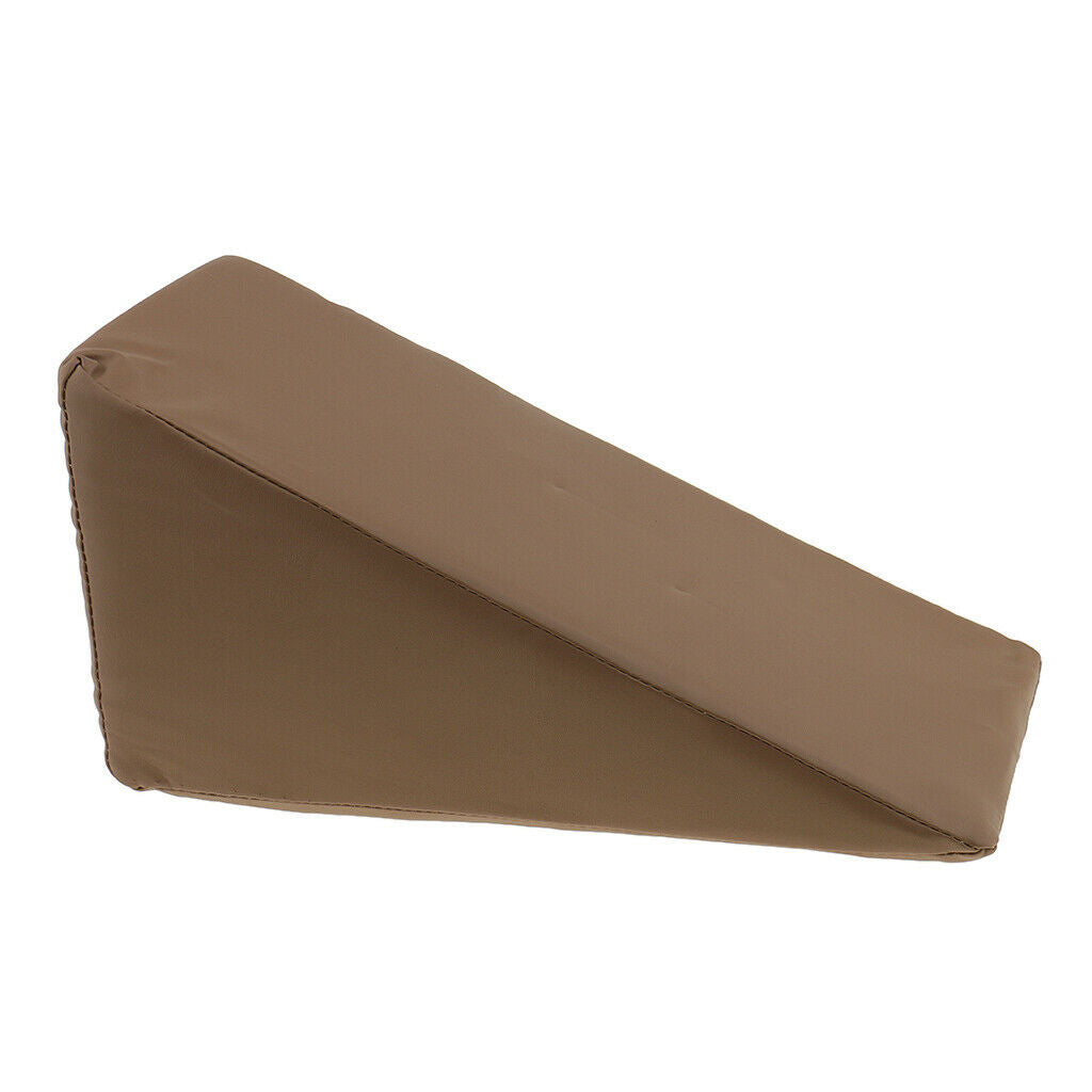 2Pieces Memory Foam Bed Wedge Pillow Elevation Cushion Washable Cover
