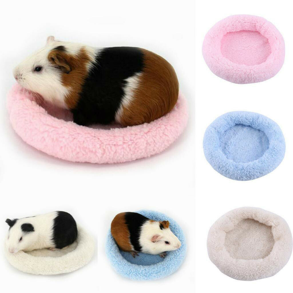 Hamster Pad Fleece Small Animal Mat Cushion Cage Guinea Pig Hedgehog S Pink