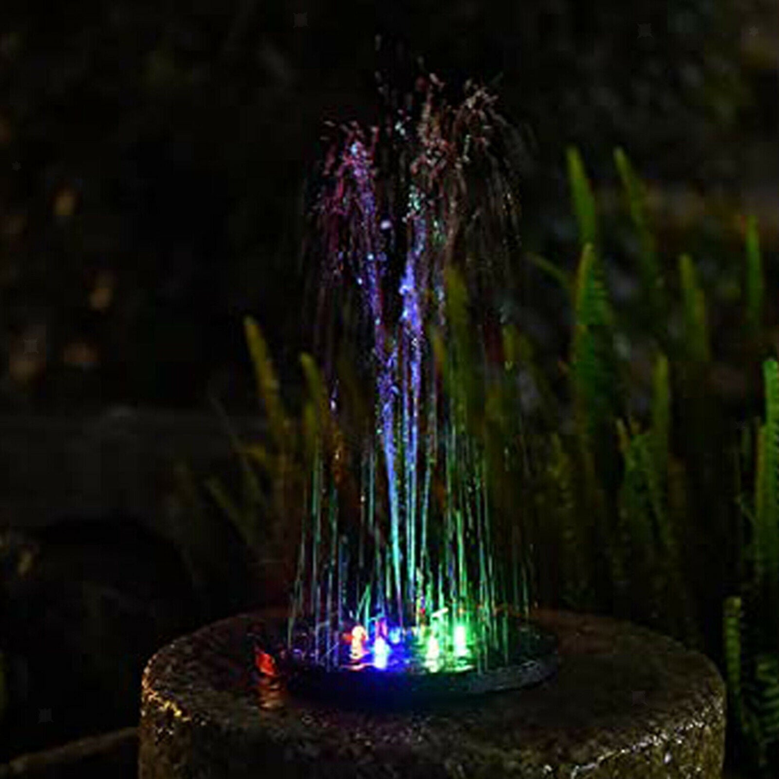 Solar Powered Floating Fountain Water Pump Panel for Garden Yard Aquarium