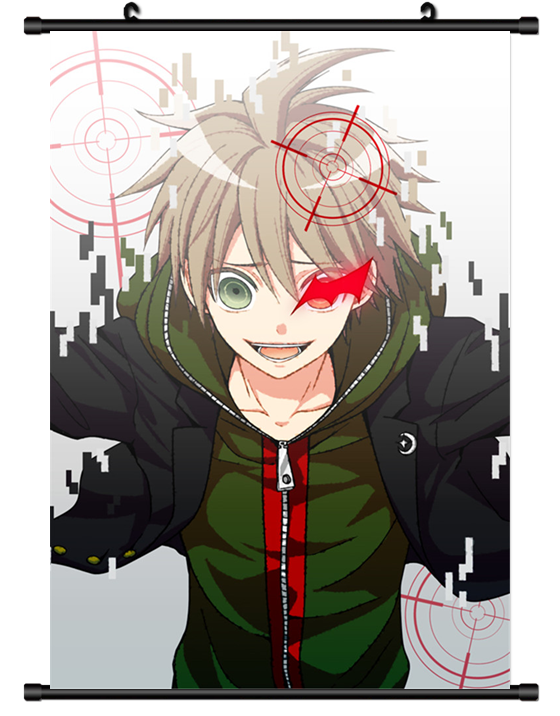 3985 Hot Anime Super Danganronpa 2 Naegi Makoto wall Poster Scroll