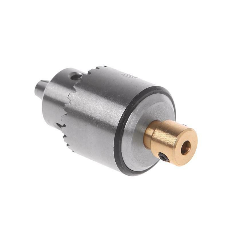 4x Micro Motor Drill Chuck Clamp 0.3-4mm With Key 3.17mm Shaft Connecting Rod