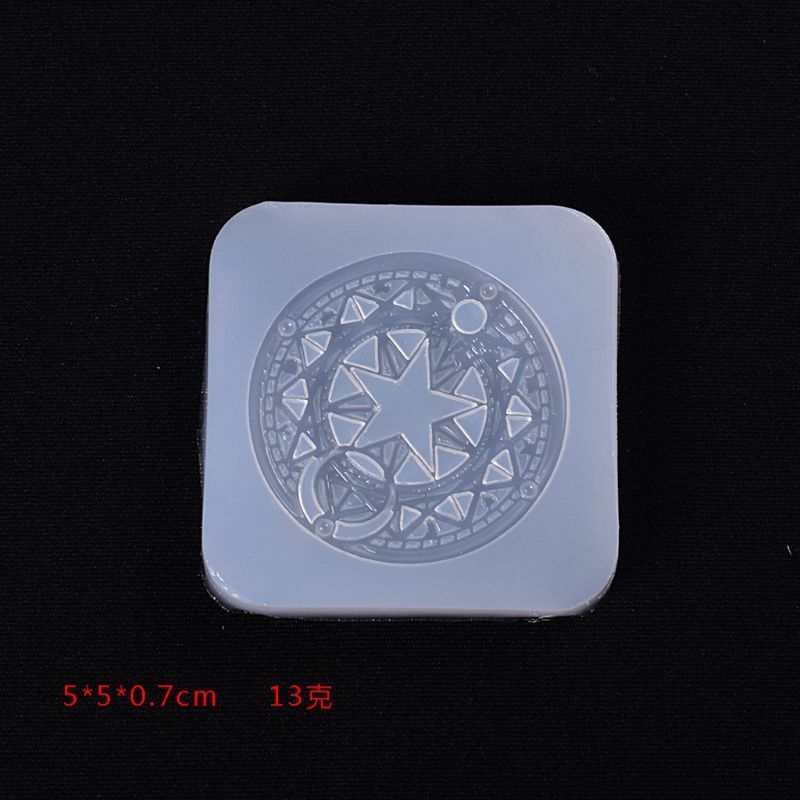 Magic Circle Mold Fondant Baking Tool Jewelry Chocolate Cake Decor Silicone Mold