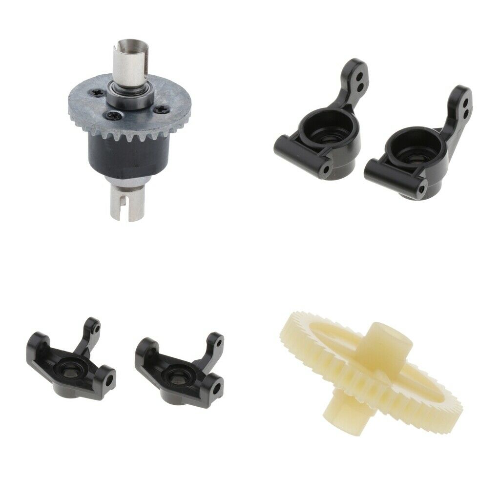 1/14 RC Car Stub Axle Carriers & Diff Main Gear for Wltoys 144001 RC Car