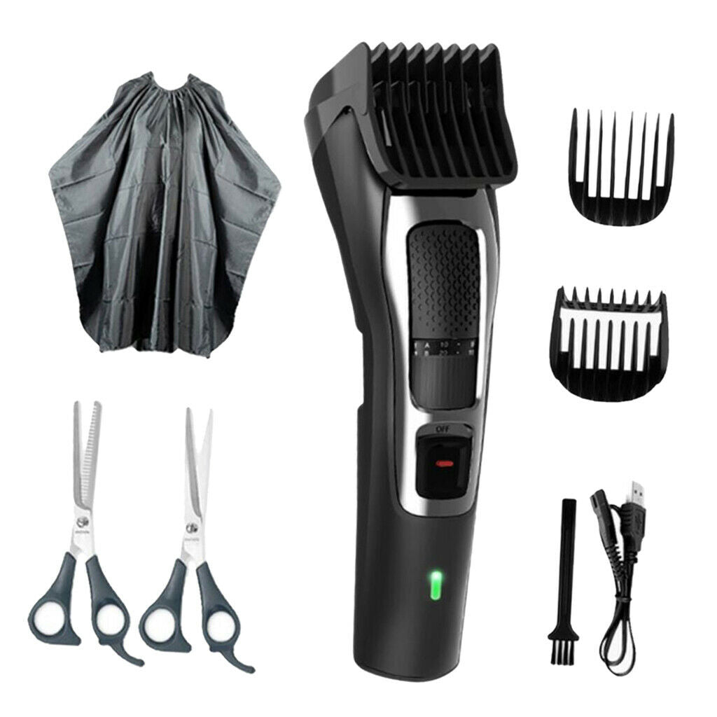 2x Professional Men Hair Balding Clipper Trimmer Barber Trimmer Self-Cut