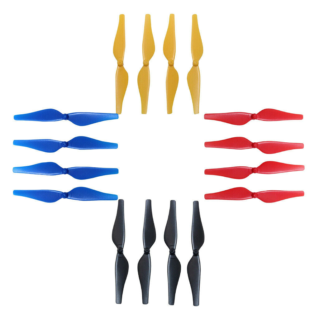 4 pieces propellers CW CCW 5 colors for DJI RC Drone - Black