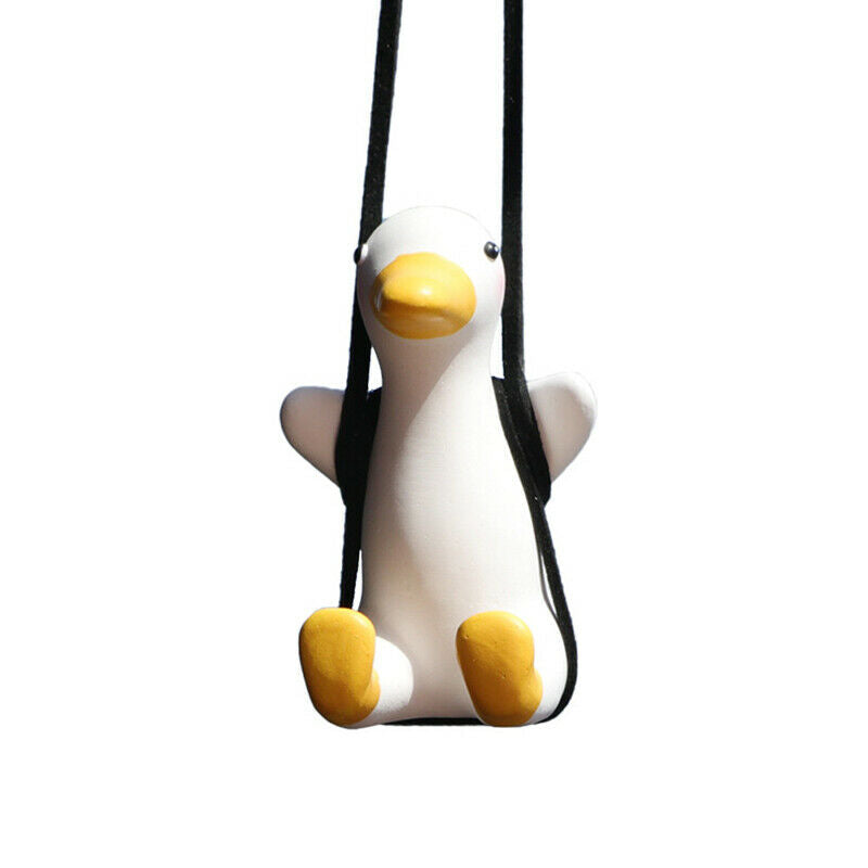 Cute Little Duck Car Decoration Little Duck Pendant For Car Interior Accessor KX