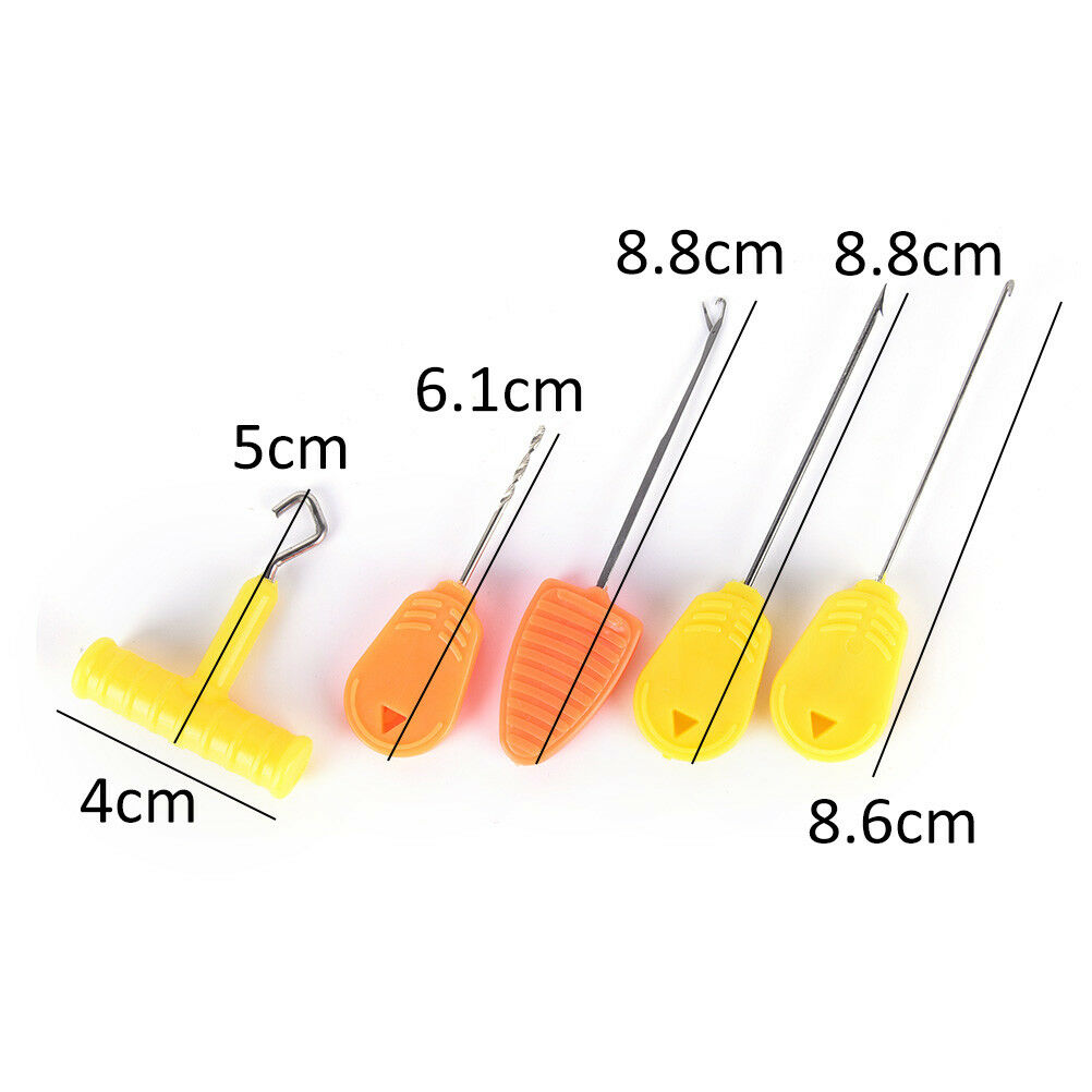 1Set 5X Carp Fishing Splicing Needle Baiting Hook Drill RigMaking AccessorieBDA