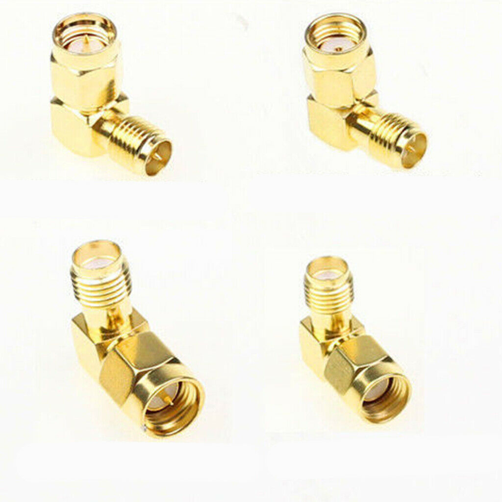 18pcs Different Type SMA Connectors, SMA Kits Connector Converter Adapter
