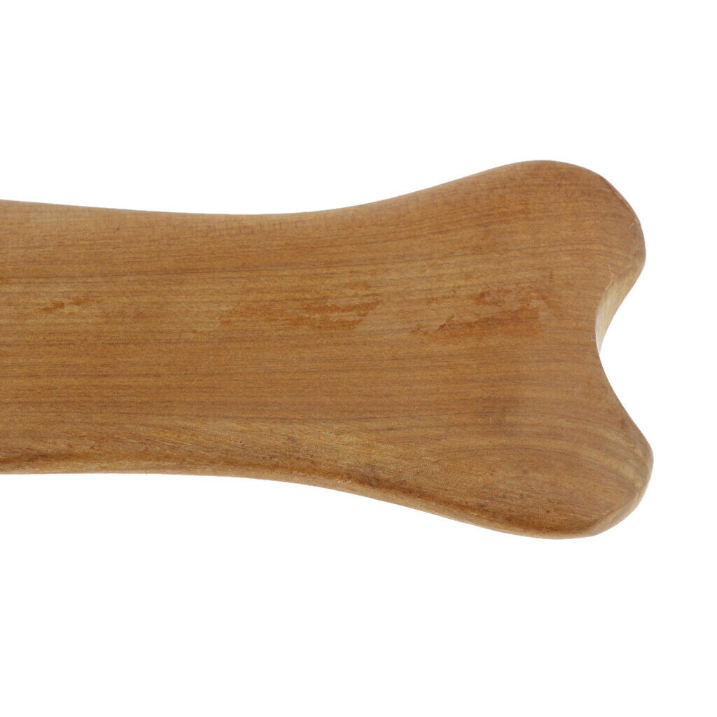 4 Pieces Wooden Gua Sha Facial Scraping Massage Tool Body Massager SPA for