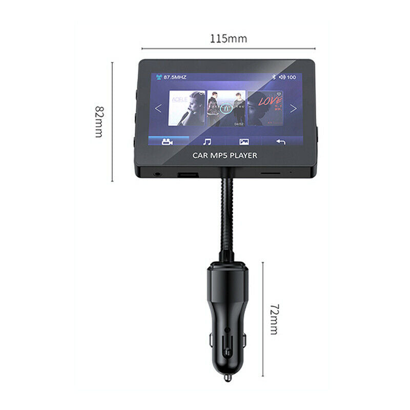 Car 4.3'' Video Player Android Navigation Bluetooth USB/TF/AUX Stereo Radio MP5