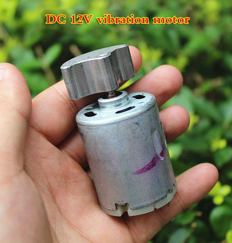 DC 12V powerful vibration motor, massager high power suitable for voltage 9-15V