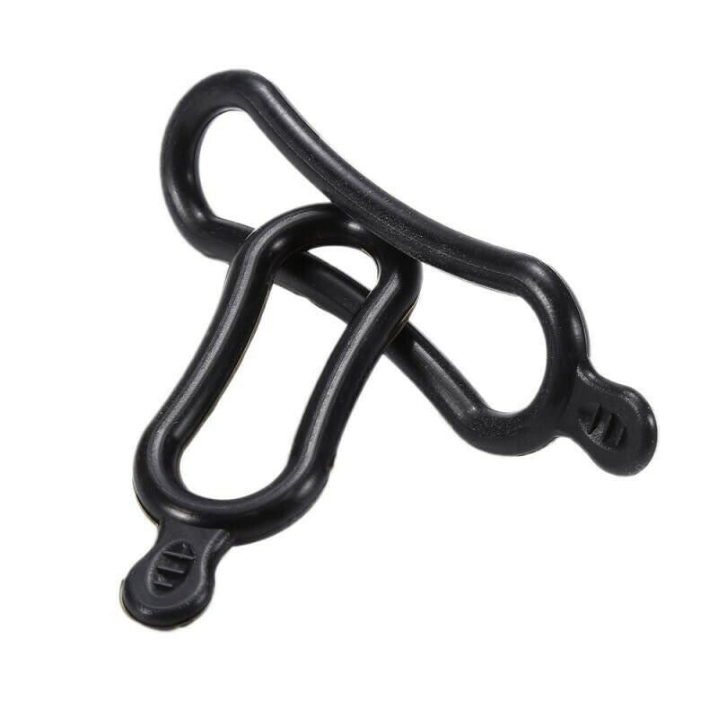 10Double Rubber Band for Bike Headlight Rear Lamp MTB Mountain Bicycle Handlebar