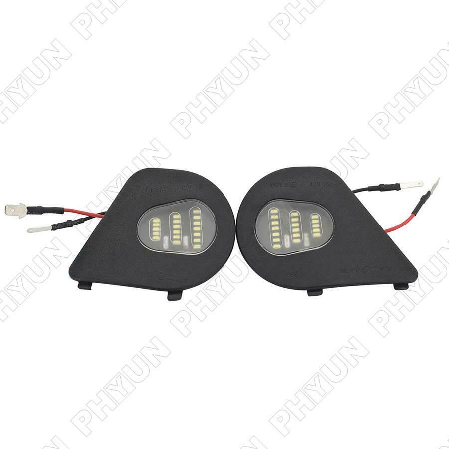 Pair LED Side Mirror Puddle Lights For Dodge Ram 10-19 1500 2500 3500 4500 5500