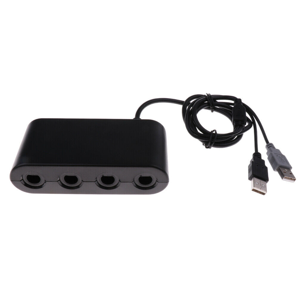 4 Ports for  USB Controller Adapter Converter for  Wii U & PC Super Smash