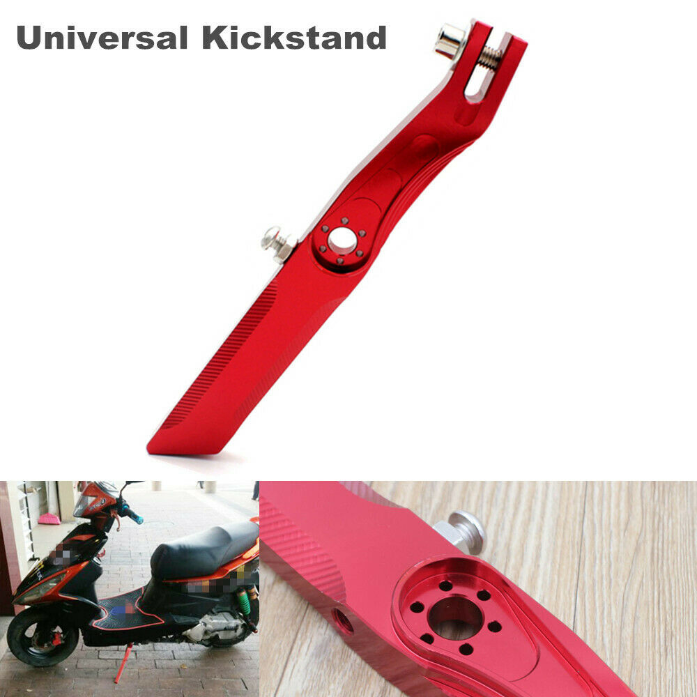 Aluminum Alloy CNC Kickstand Universal Motorcycle Foot Side Stand Leg Support