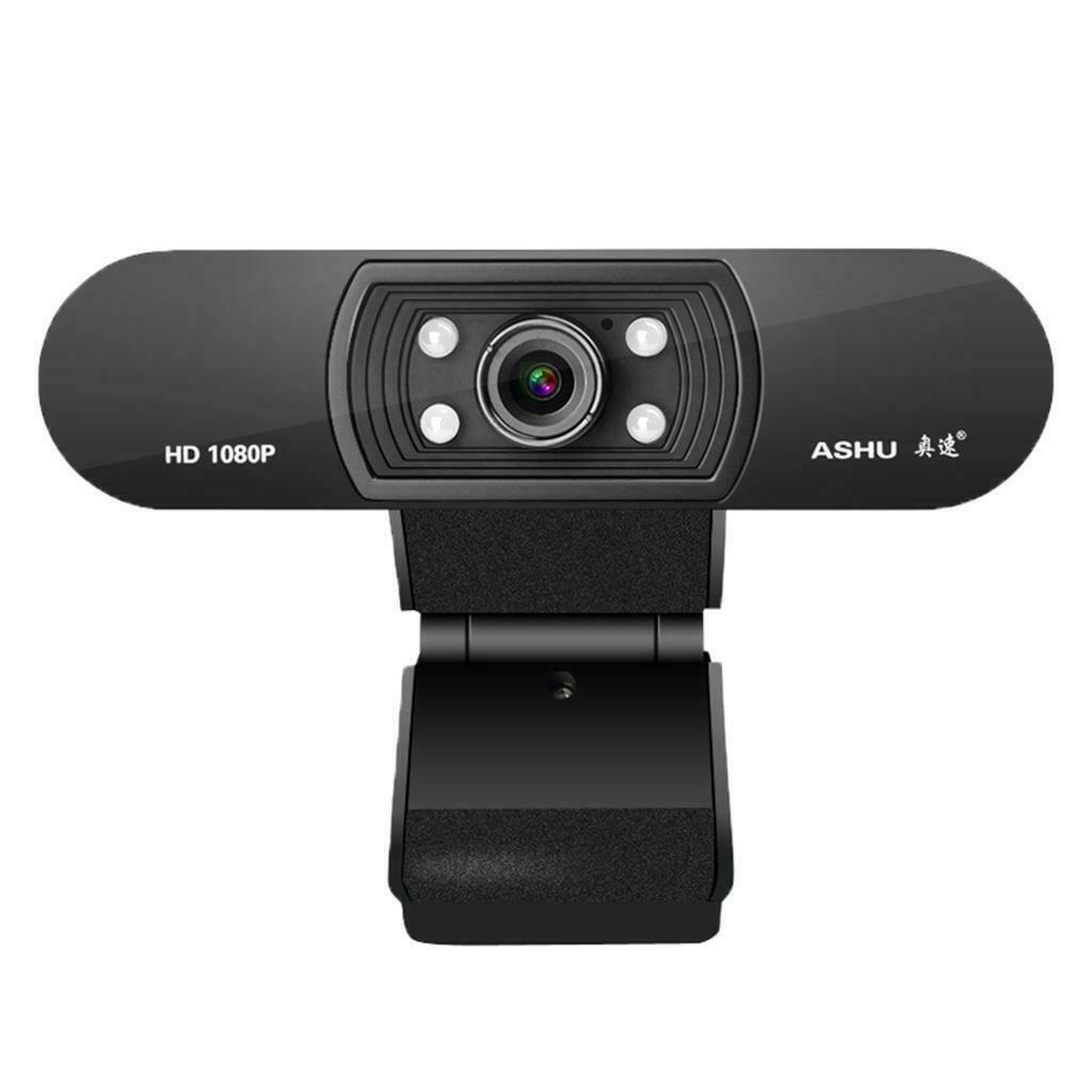 1080P Computer Web Camera Built-in Microphone for Gaming/Remote Study/Work