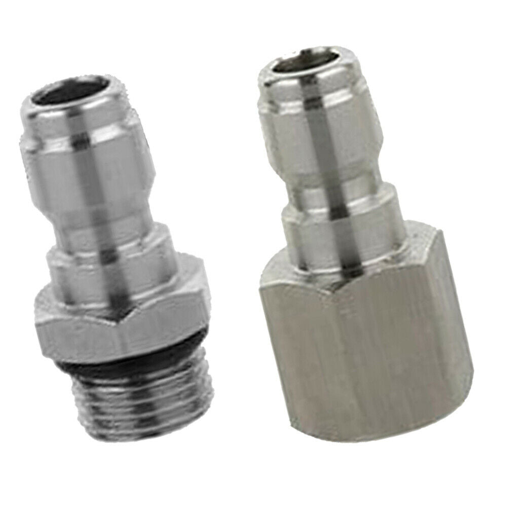 2 Pressure Washer Quick Connector Easy Connect Fitting (Length: 3.2cm/1.3")