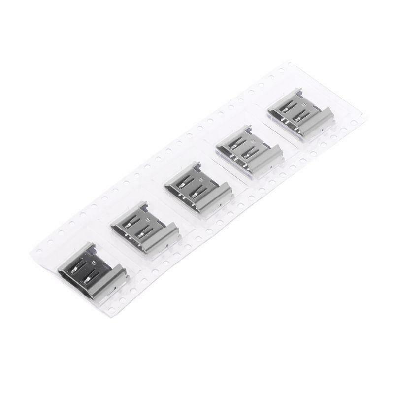 5Pcs Replacement Display HDMI-compatible Port Socket Jack Connector For