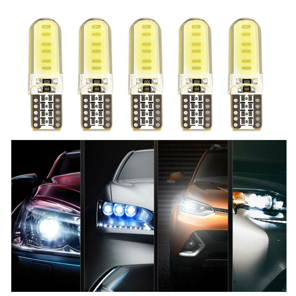 10x T10 Led 501 Side Light White Bulbs Car Error Free Canbus Xenon W5w Sidelight