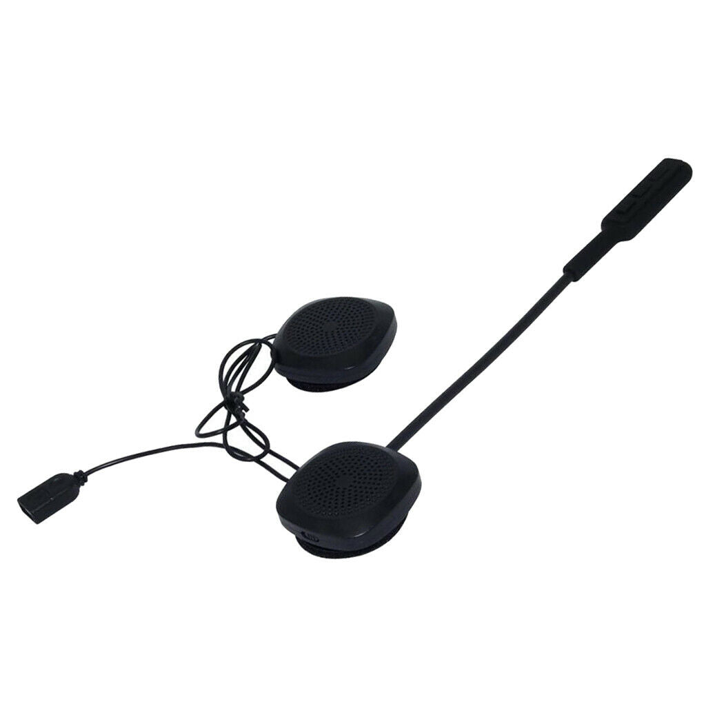 Wireless Helmet Headphone Bluetooth Intercom Earphone with Speakers
