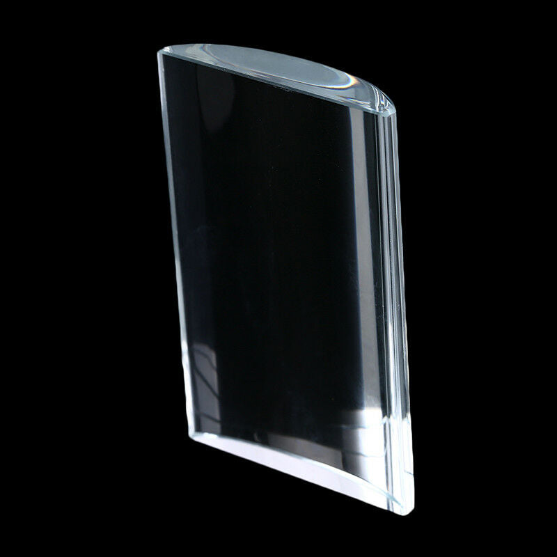 1pc U Type Smooth Curved Tile Eyelash Extension Stand Glass Glue Pallet C.l8