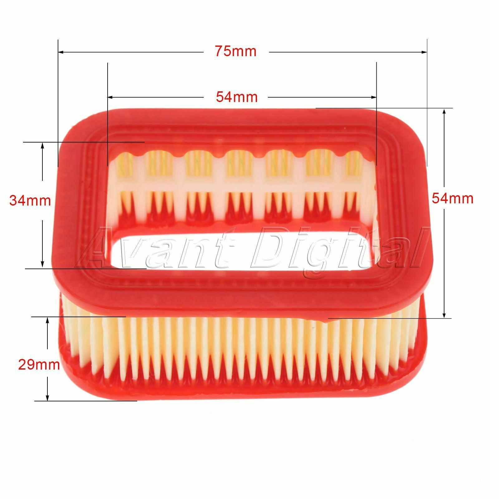 5200 5800 52/58CC Chainsaw Paper Air Filter Replacement Set Garden Machine Use