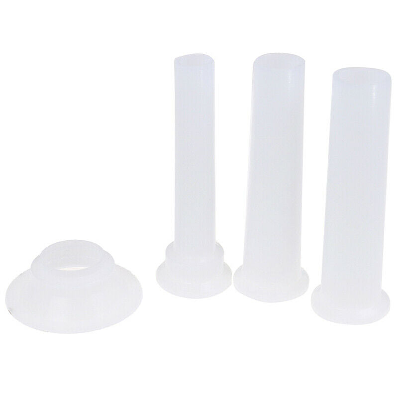 3Pcs For Handmade Meat Grinder Stuffer 5# Plastic Sausage Filling Stuffing TBDA