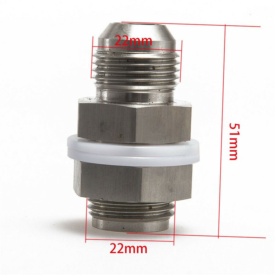 Universal Steel Oil Pan Return Drain Plug Adapter Bung Fitting For AN10 Weldable