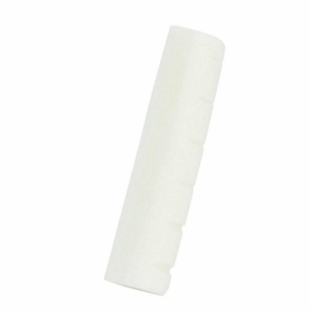 Buffalo Bone Saddle And Slotted Nut For 6 String Acoustic Guitar New