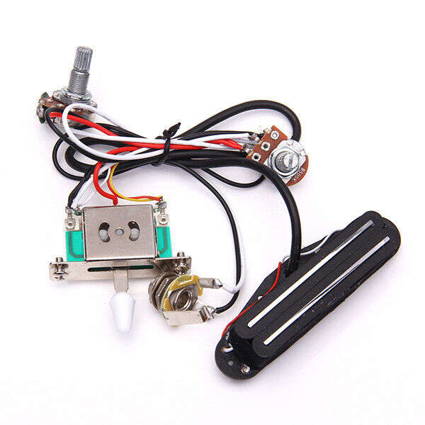 Circuit Wiring Harness Kit w Pickup 3-way switch for Electric Guitar PRO quality