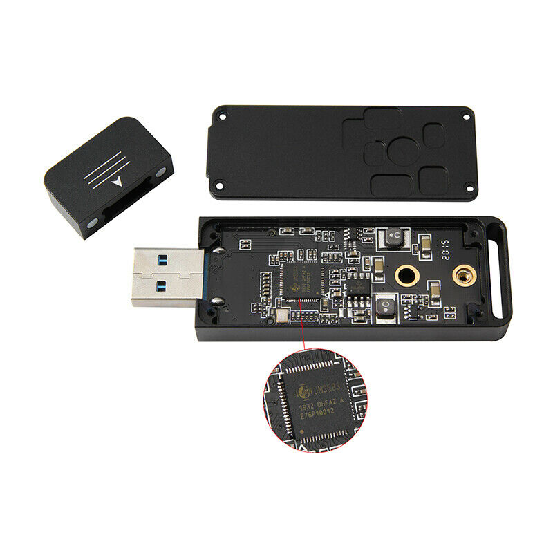 USB 3.0 USB 3.1 To 2230 2242 M Key NGFF M.2 NVME PCIE SSD Enclosure
