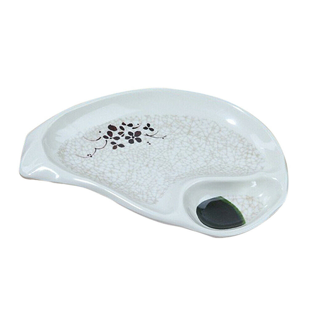 Melamine Dumplings Plate Kids Dinner French Fries Chips Holder Conch