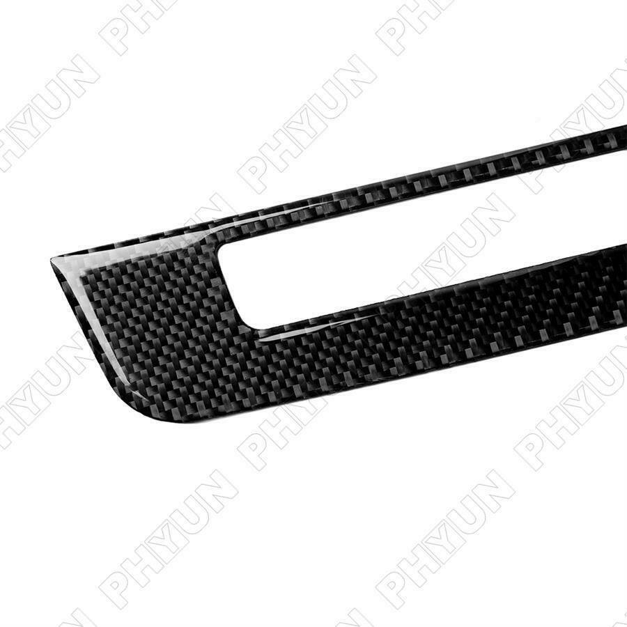 For Mercedes Benz GLA CLA Center Control CD Panel Decor Cover Trim Carbon Fiber