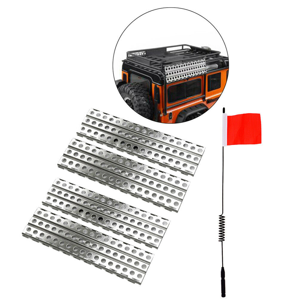 Metal RC Anti-Skid Plate for TRX4 SCX10 90046 1:10 RC Crawler Accessory
