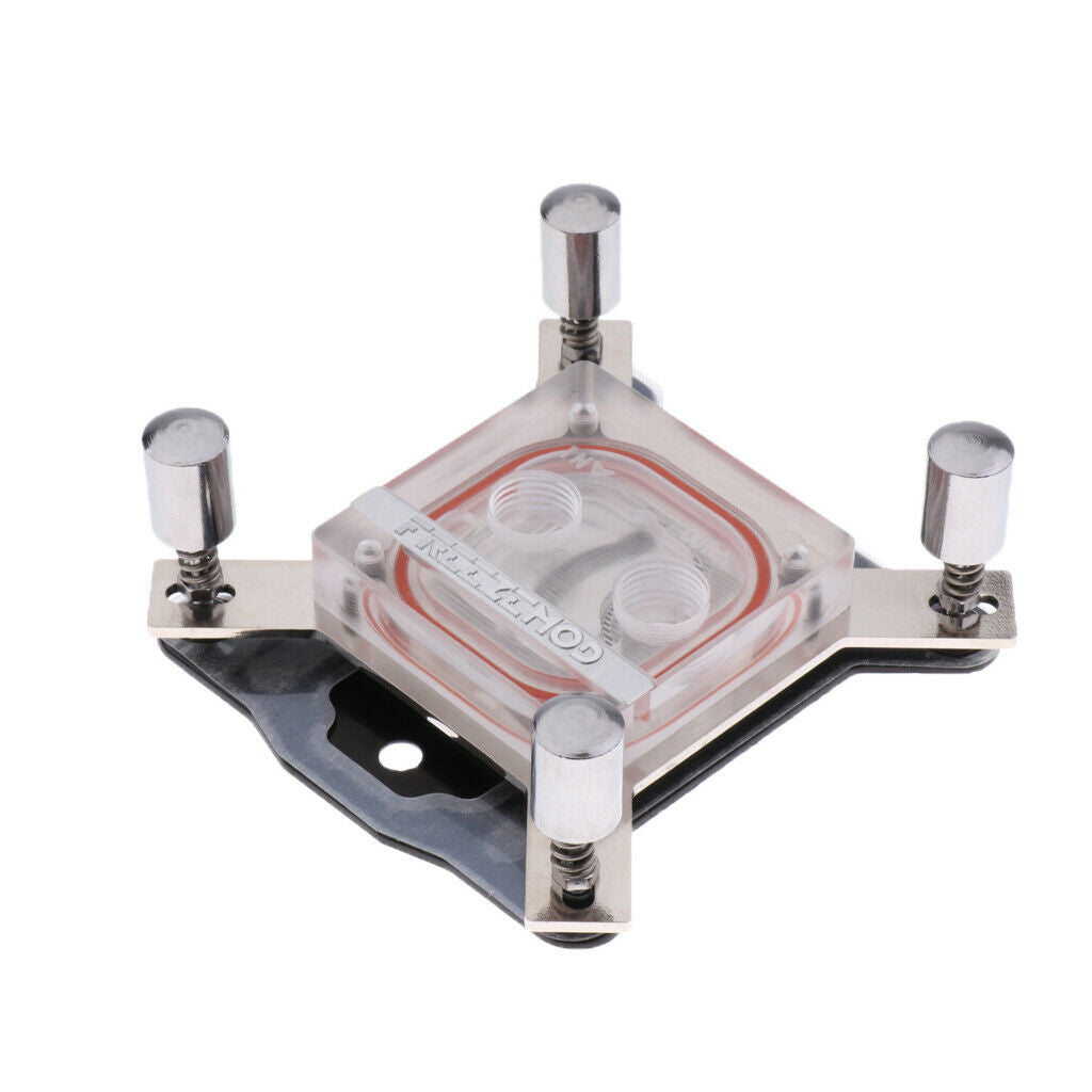 Acrylic Copper Baseboard Water Cooling CPU Block for Intel 1150 1151 1155