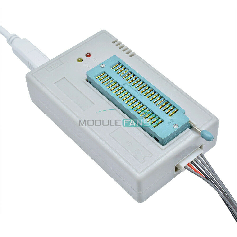TL866II Plus Programmer USB EPROM FLASH BIOS 7 Adapter Socket Extractor TL866