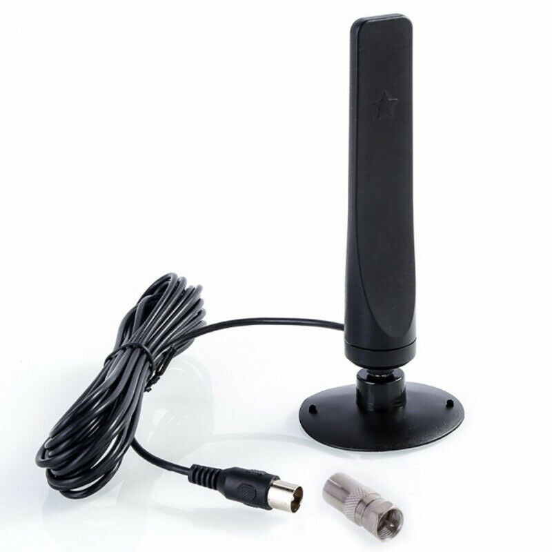 1pc Digital TV Antenna Indoor 50 Miles Range HD 1080P Signal Booster AmplifiBDA