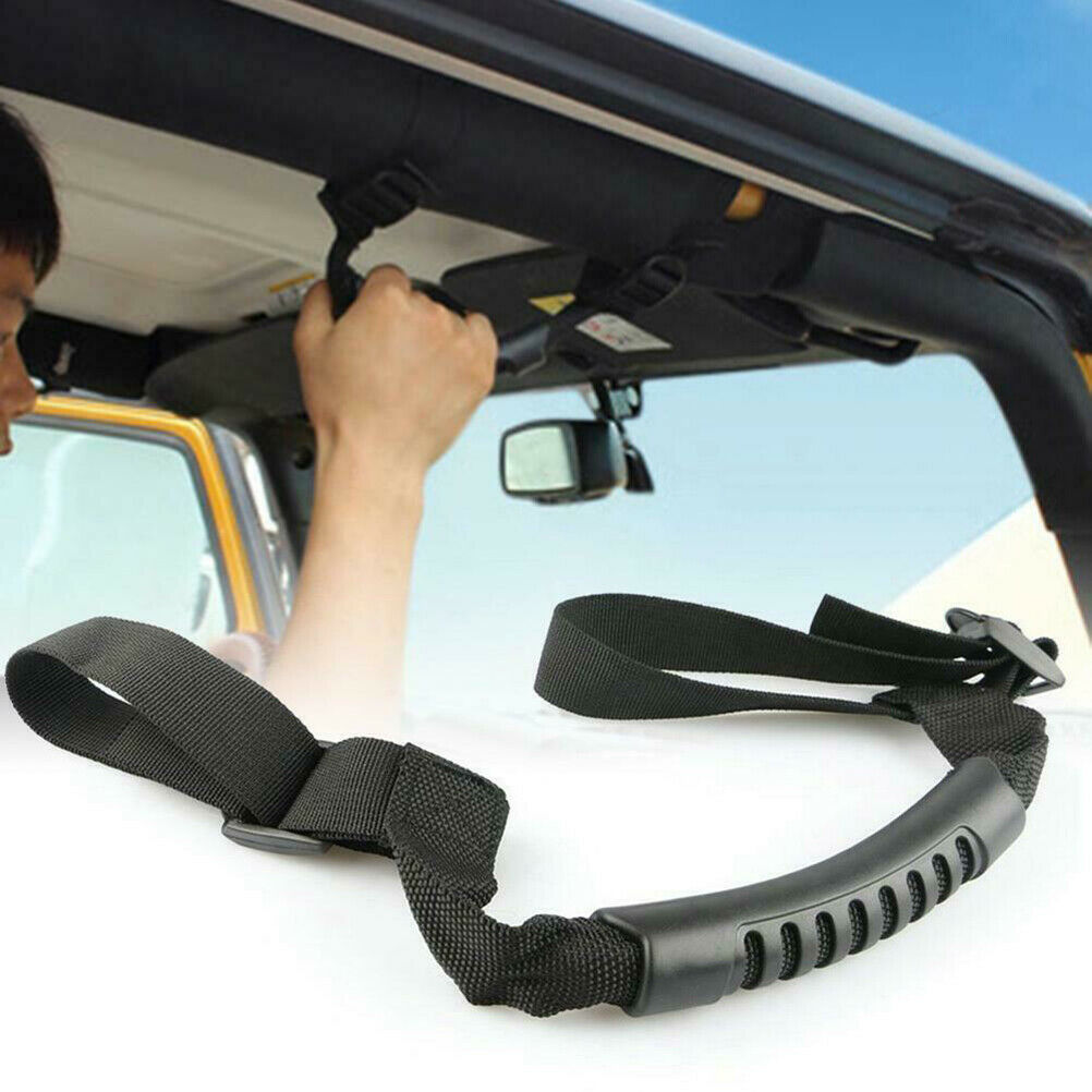 Roll Bar Grab Handles Grip Wide Handle For Wrangler JK JKU TJ Unlimited B.l8