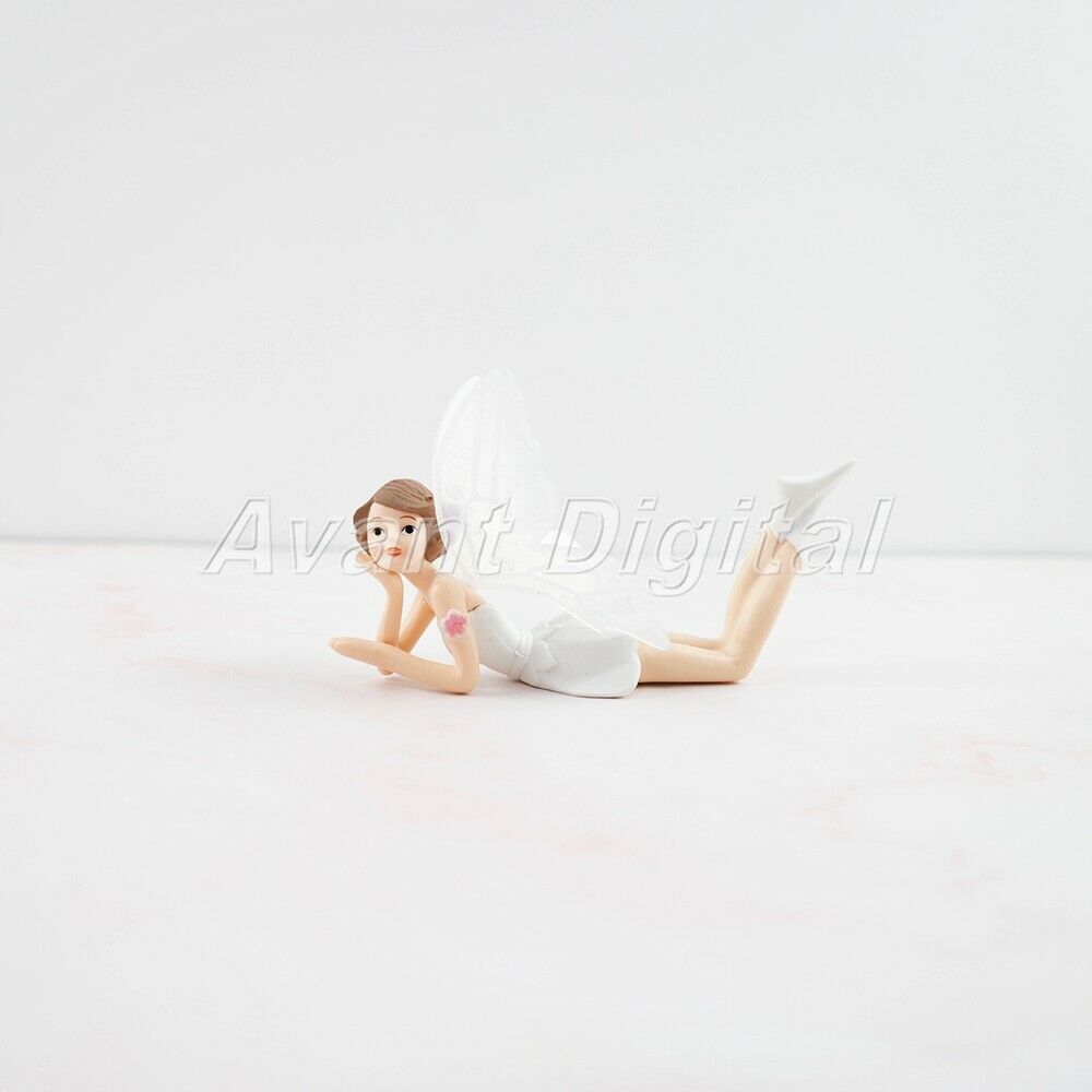 Flying Flower Fairy Lifelike Elegant Cute Desktop Cake Garden Ornament 3 Pcs