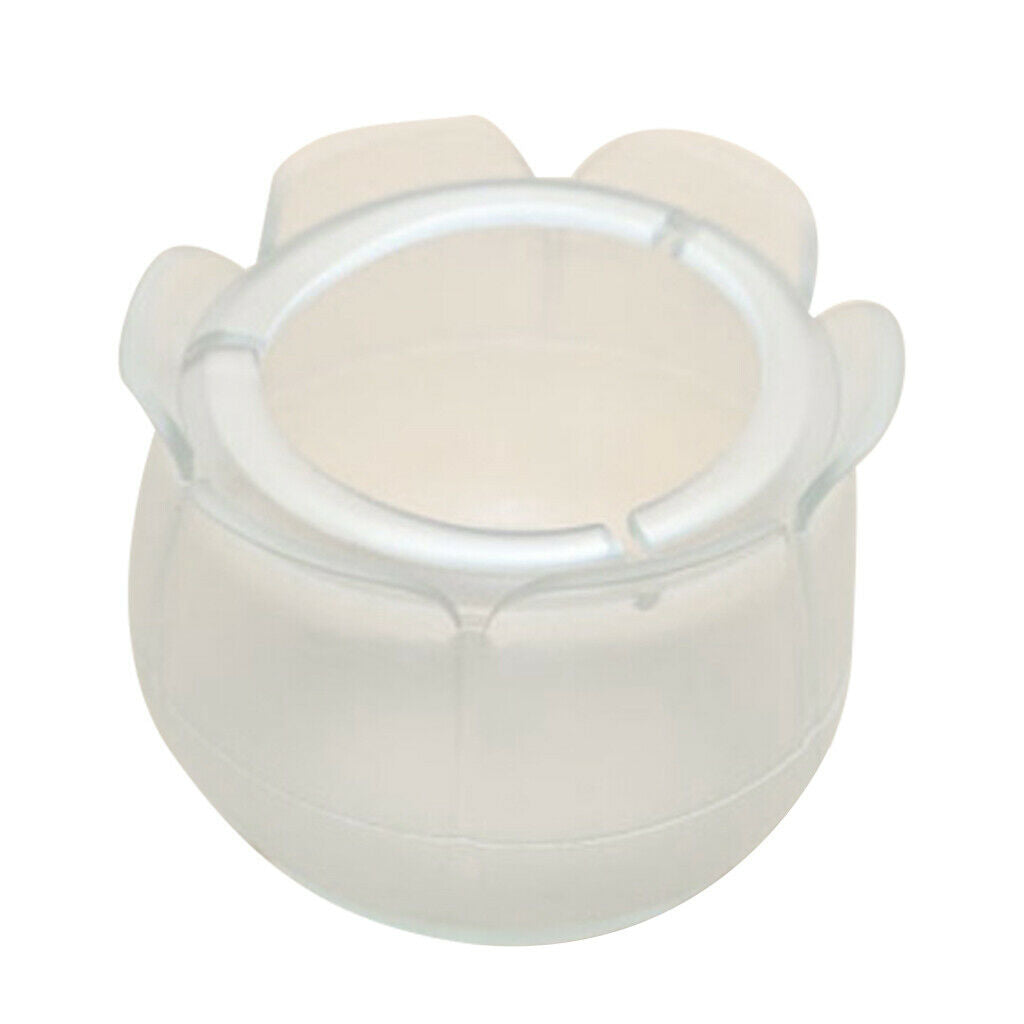 10pcs No-slip Clear Chair Leg Feet Caps Cover Round Floor Protector Size_4