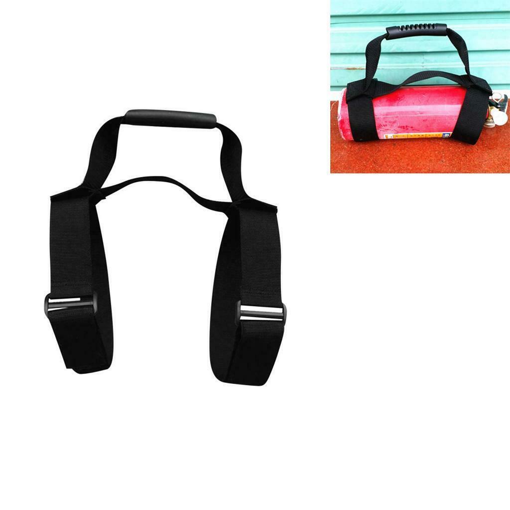Heavy Duty Adjustable Scuba Diving Tank Air Cylinder Carry Strap with Handle