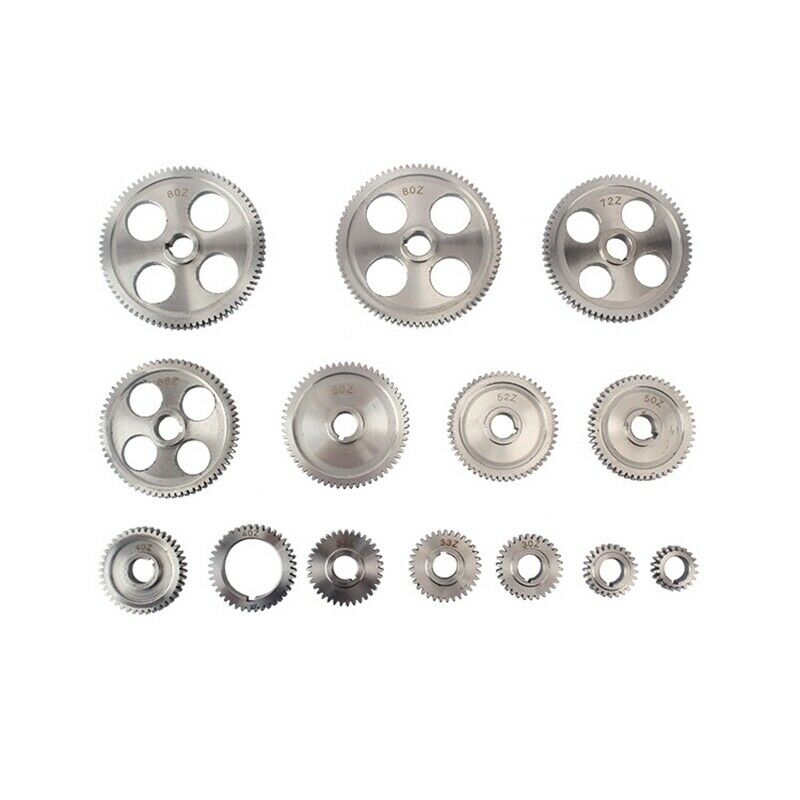14PCS 8X16 Lathe Metal Gear WM210V&WM180V Machine Gear V9D6