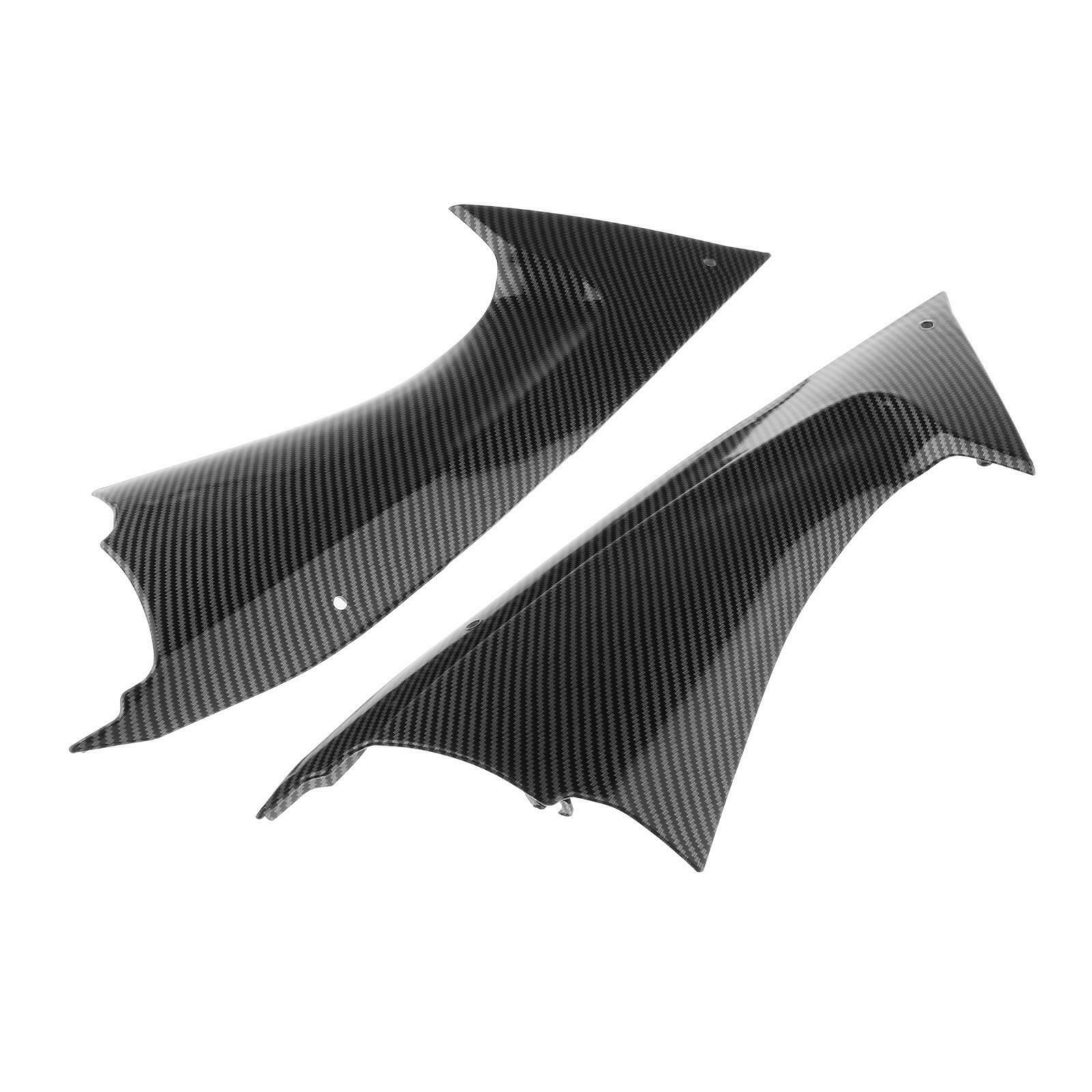 Gas Tank Side Trim Covers Fairing Bodywork Yamaha YZF-R6 R6 2008-2014 Black