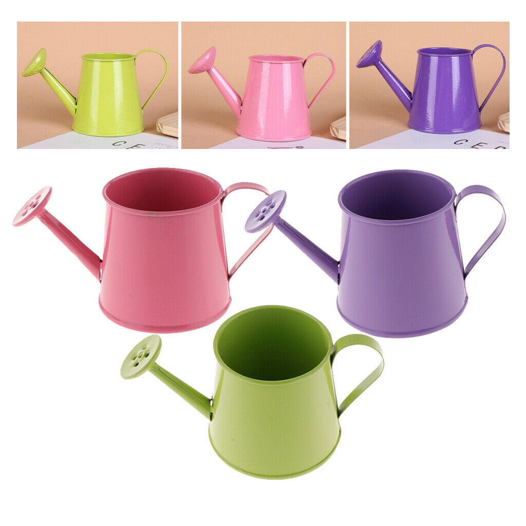 Set of 3 Nordic Style Flower Watering Can Pot Sprayer Kettle Household Mini