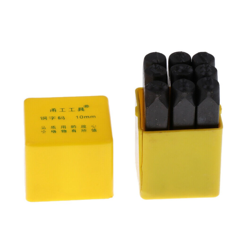 2Set Alphabet Numbers Stamps Craft Letter Punch Metal Leather Tool NumberA+C