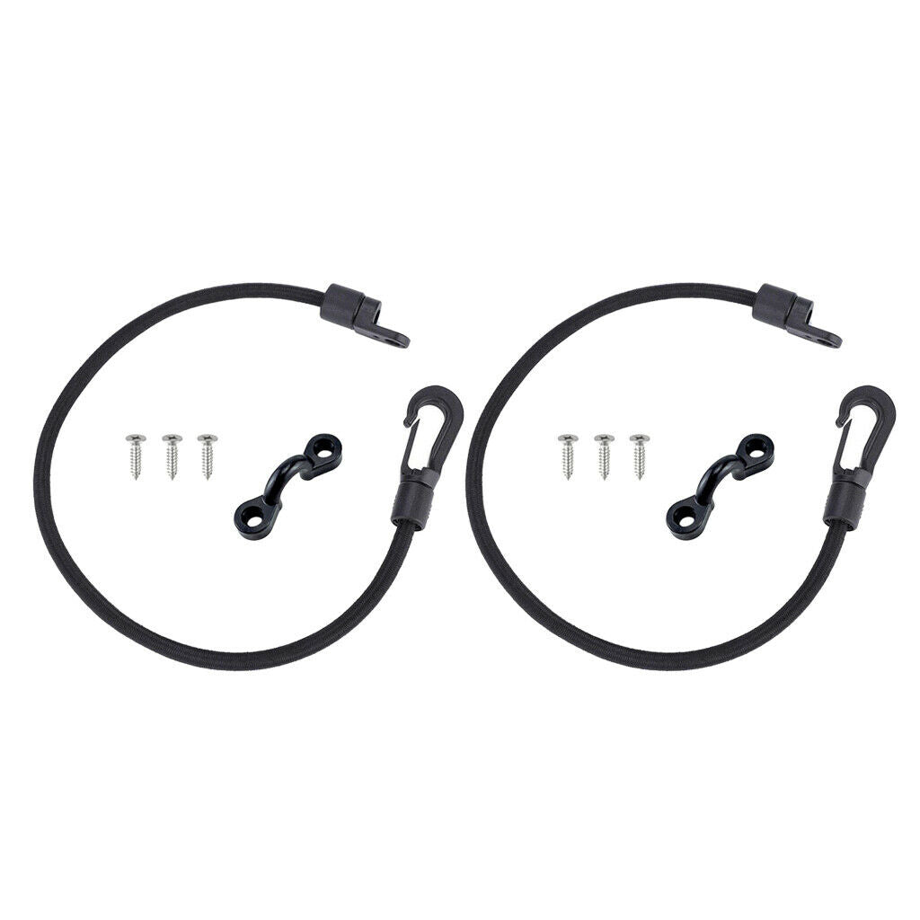 12 Inch Boat Fishing Rod Tamer Strap Saver Holder Elastic Rope Kayak Part
