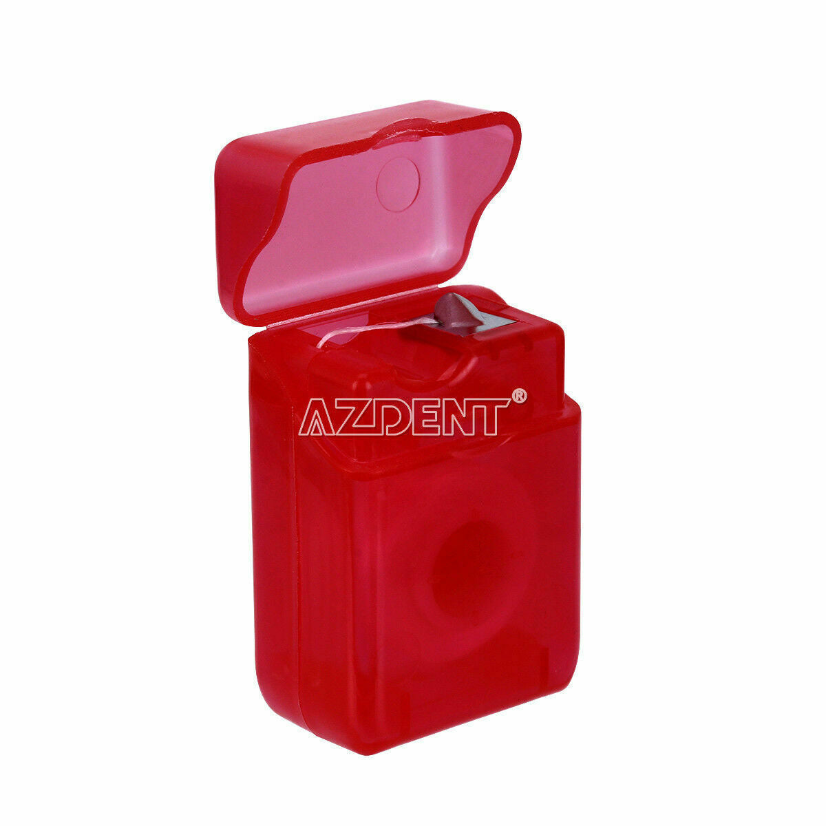 10 Kits Dental Orthodontic Brush Ties Toothbrush Floss Oral Care Kit Red AZDENT